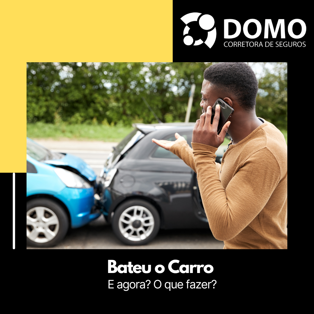 O que fazer em caso de colisão de automóvel