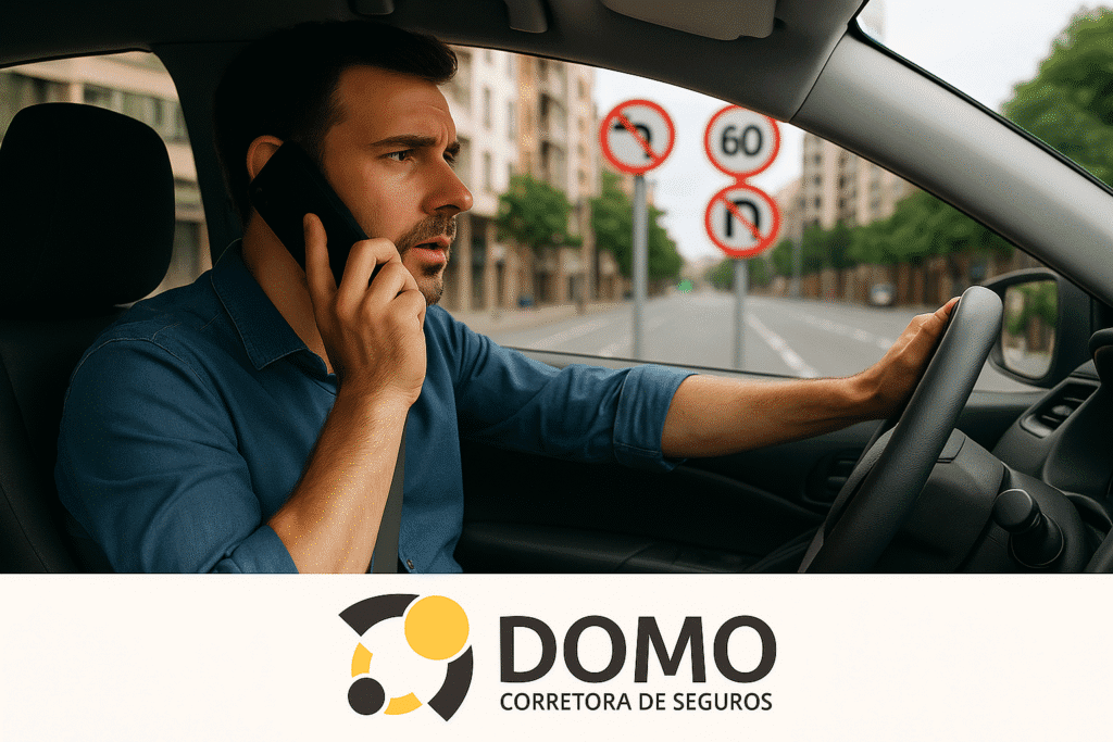 Infração de trânsito que pode comprometer seu seguro auto
